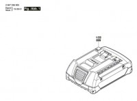 Bosch 2 607 337 013 GBA 18V Battery Pack Spare Parts